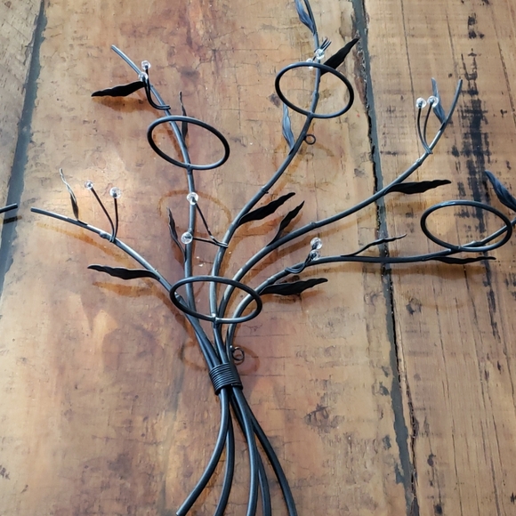 TWO UNIQUE MOUNTABLE VOTIVE CANDLE HOLDERS - Picture 2 of 7